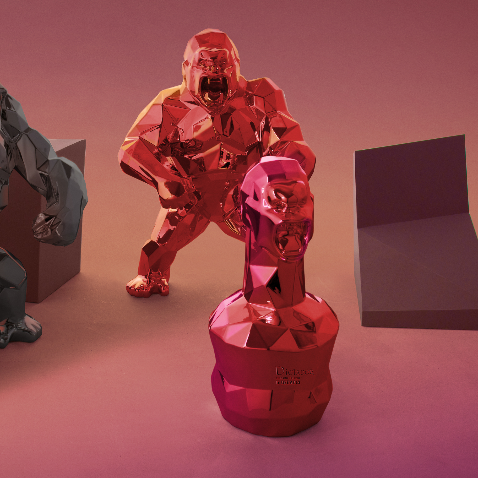 Dictador x Richard Orlinski 5 Decades <h5>Model RO Red</h5> - Image 5